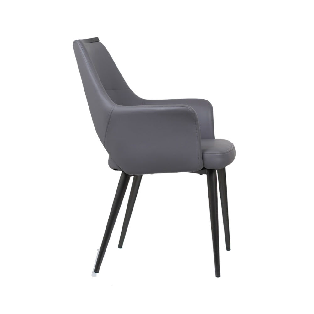 HOLO Premium Dining Chairs for Home or Restaurant Grey Color