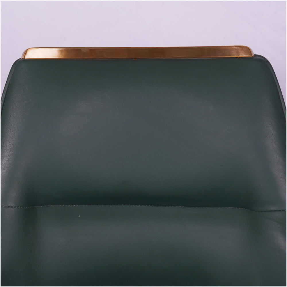 Holo Green Revolving Restaurant Dining Chair