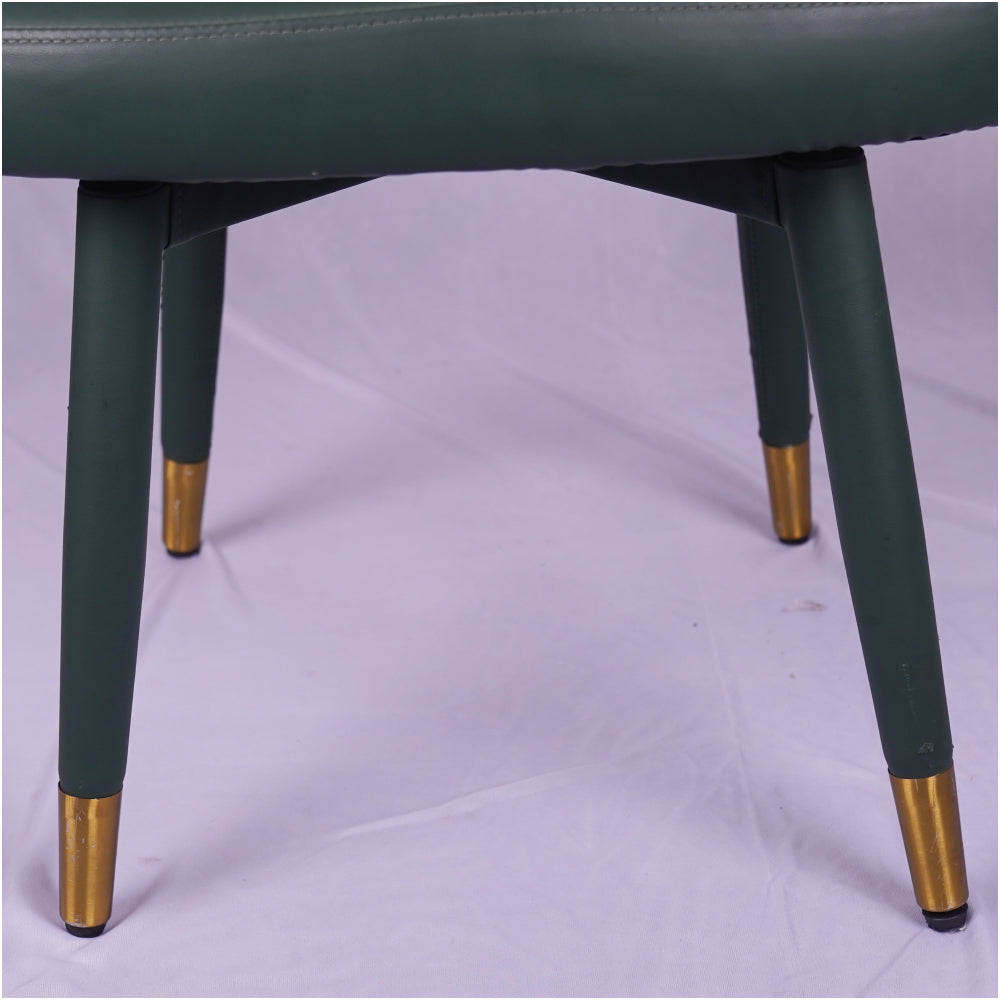 Holo Green Revolving Restaurant Dining Chair