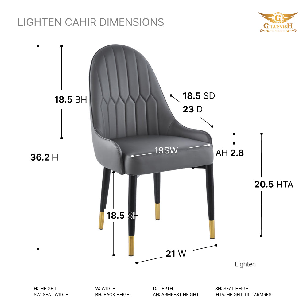 Lighten Multicolor Restaurant Dining Chair With Wooden Legs