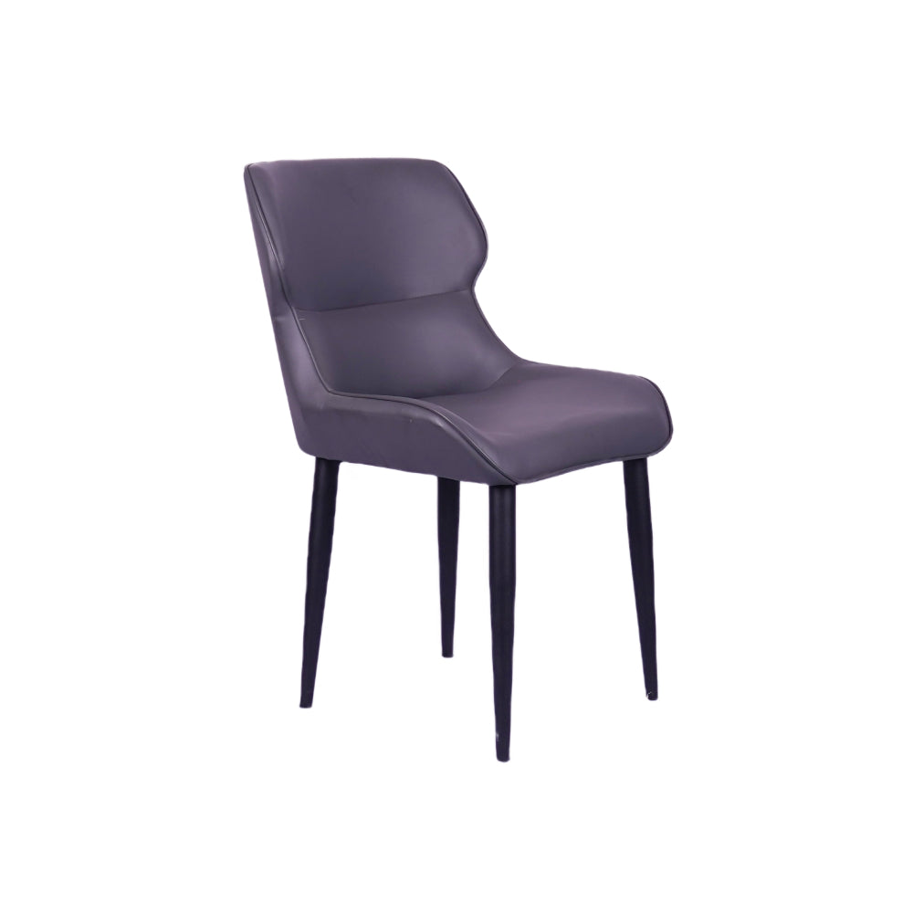 Tiru leather dining chair